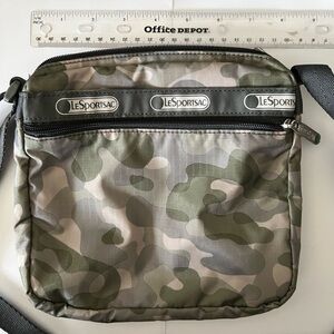 Camo LeSportsac crossbody bag
